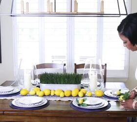 2 Simple Summer Tablescapes & Dining Table Styling Tips