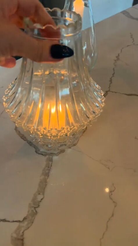 How to Upcycle & Style Random Glass Decor Pieces | Redesign