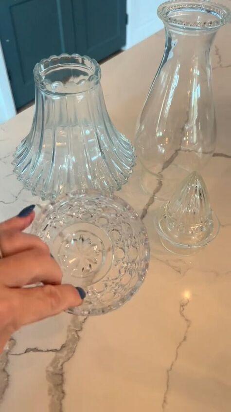 How to Upcycle & Style Random Glass Decor Pieces | Redesign