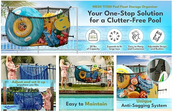 Clever Pool Float Storage Solutions for Uninterrupted Summer Fun | Redesign