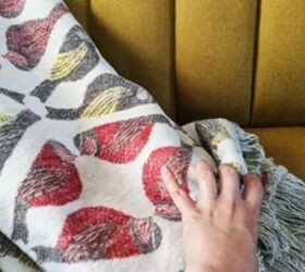 Style your throw blanket in 30 seconds flat like this