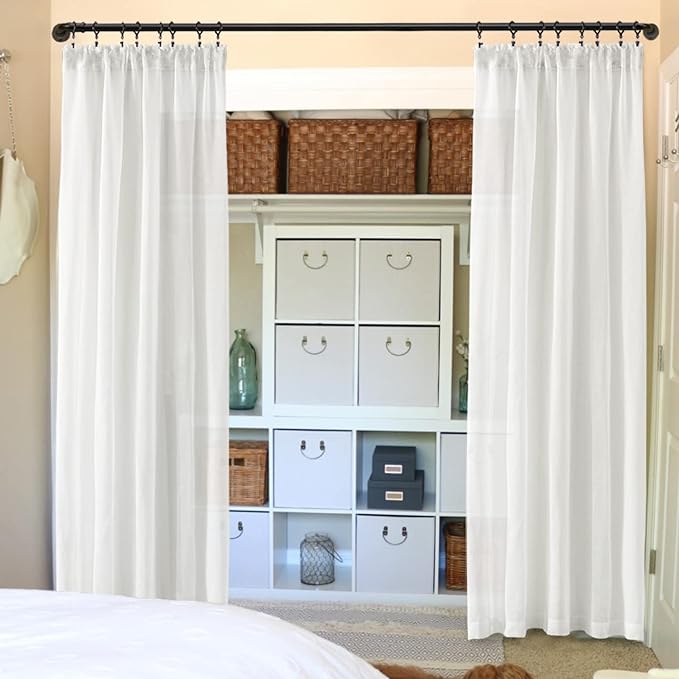 Ditch the Doors & Embrace the Stylish World of Curtain Closets | Redesign