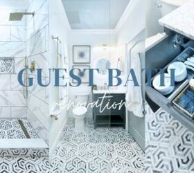 My Guest Bathroom Remodel: Design Choices, Decor & More