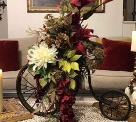 Transforming an Antique Bicycle Into a Chic Coffee Table Centerpiece
