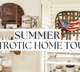 Neutral Summer Style With Patriotic Touches: A Home Tour