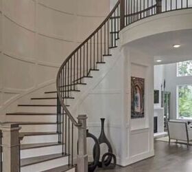 Design Magic: How to Decorate Around Your Curved Staircase