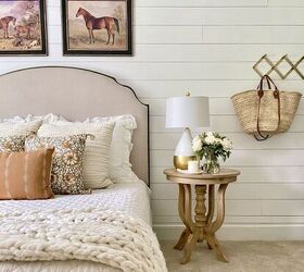 These 7 ways to add European farmhouse charm to your bedroom are so lovely & doable