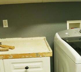 Her kids moved out so she made these few but important changes to her laundry room