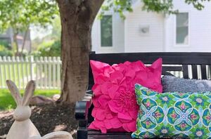 7 gorgeous ways to add color to your outdoor space that's too shady for flowers