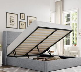 the best amazon prime day deals on home and garden essentials, The Allewie Queen Size Lift Up Storage Bed image via brand