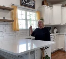 You will never guess what theme she has in her kitchen