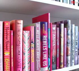 You'll never display your books the same way again after seeing these ideas