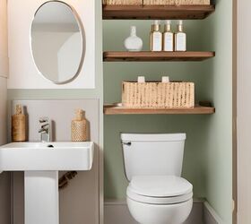 15 innovative ideas for decorating the space above your toilet