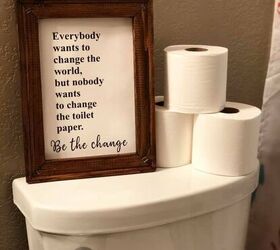 15 innovative ideas for decorating the space above your toilet, Image Credit Andrea Self via Pinterest