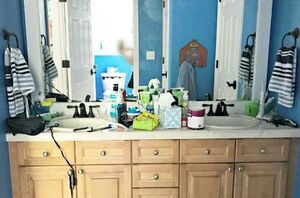 Behind the scenes of this amazing bathroom remodel