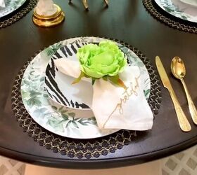 creating a stunning summer tablescape with a pop of green