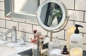 These bathroom countertop ideas are perfect if you have a small space!