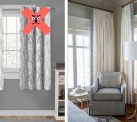 the do s and don ts of hanging curtains for a polished look