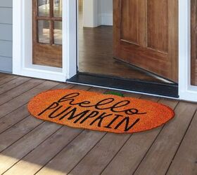 autumn awaits our 5 favorite fall decor finds on amazon, Briarwood Lane Hello Pumpkin doormat image via Amazon