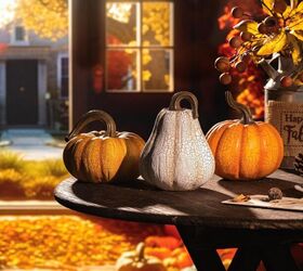 autumn awaits our 5 favorite fall decor finds on amazon, Valery Madelyn Fall Pumpkins image via Amazon