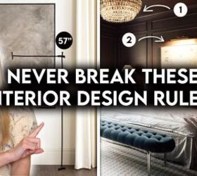 8 Important Interior Design Rules You Should Never Break