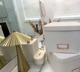 how i m decorating my bathroom for fall on a target budget