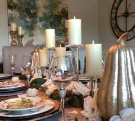 dining room makeover organization fall tablescape ideas