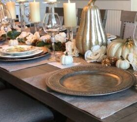 Dining Room Makeover, Organization & Fall Tablescape Ideas