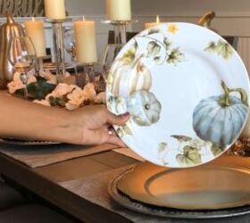 dining room makeover organization fall tablescape ideas