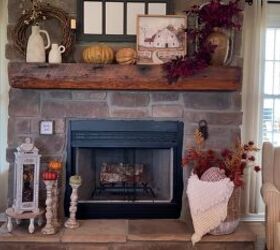 Decorating My Living Room for Fall: Mantle, TV Console & More