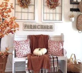 cozy fall entryway decor to bring autumn warmth into your home