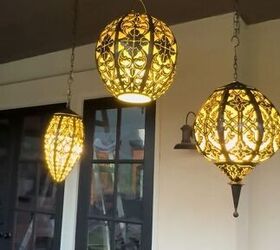 Styling Secondhand Lanterns: A DIY Patio Lighting Project