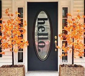 Her fall porch ideas are surprisingly affordable