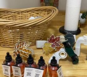 cozy fall touches decorating my mudroom laundry room for the season