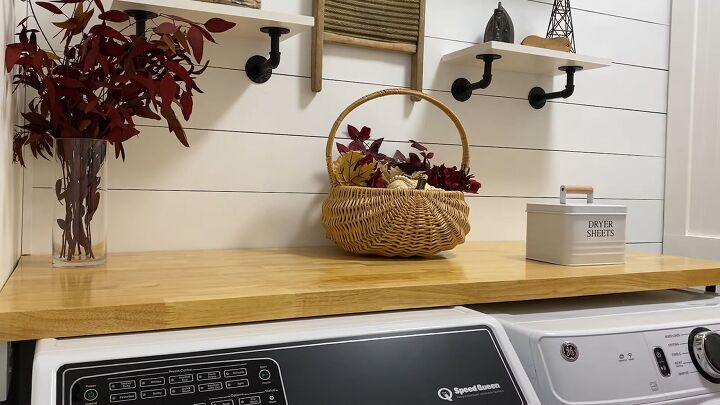 Cozy Fall Touches: Decorating My Mudroom & Laundry Room for the Season ...