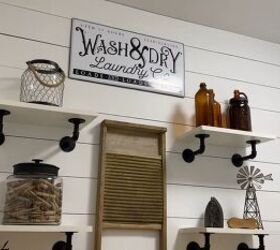 cozy fall touches decorating my mudroom laundry room for the season