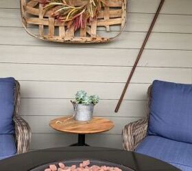 fall deck makeover decorating with pumpkins mums cozy touches