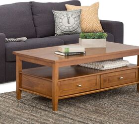 Warm wood furniture Image credit: Amazon