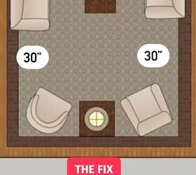 how to fix common furniture arrangement mistakes