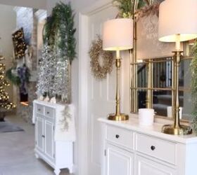 transform your foyer behind the scenes of my christmas decor