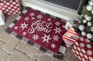 Simple ways to add Christmas decor to your porch so the outside looks as fabulous as the inside