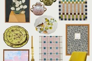 Fun Anthro decor that pairs beautifully with these Sherwin-Williams colors