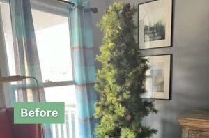 How to make your tree look fuller and thicker without having to buy a new one