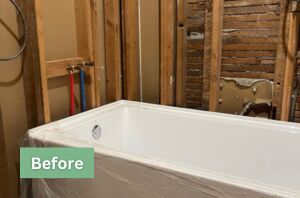 Her bathroom design blends timeless elegance with modern functionality in the most stunning way