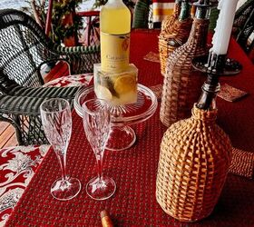 She used old ski boots to decorate for her winter party (wait until you see how)