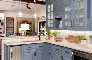 The best blue-gray paint colors to transform your kitchen cabinets