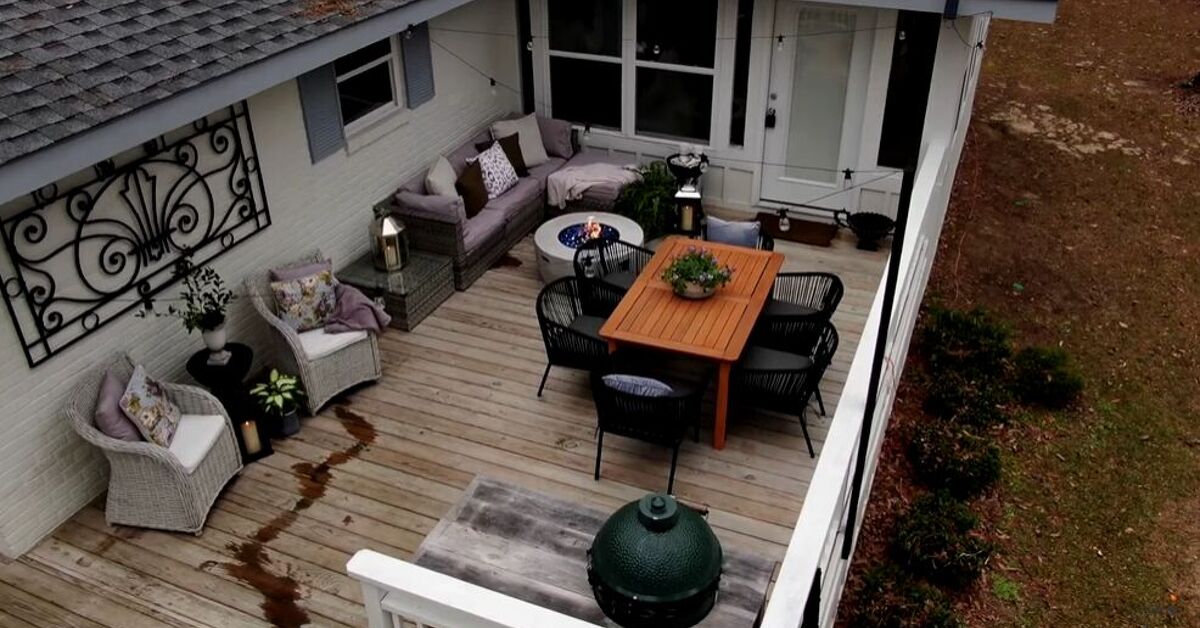 Deck Makeover: Transforming a Small Space Into a Cozy Outdoor Oasis ...