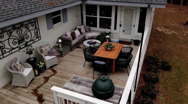 Deck Makeover: Transforming a Small Space Into a Cozy Outdoor Oasis ...