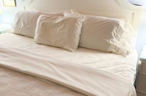 This might be the strangest bed-making tip, but the results are so luxurious
