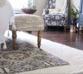 This simple rug hack adds so much warmth and comfort to her bedroom